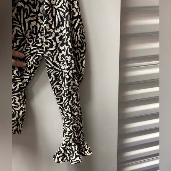 Ralph Lauren Black Label Floral Blouse Short Sleeve Size 8 - Picture 5 of 8